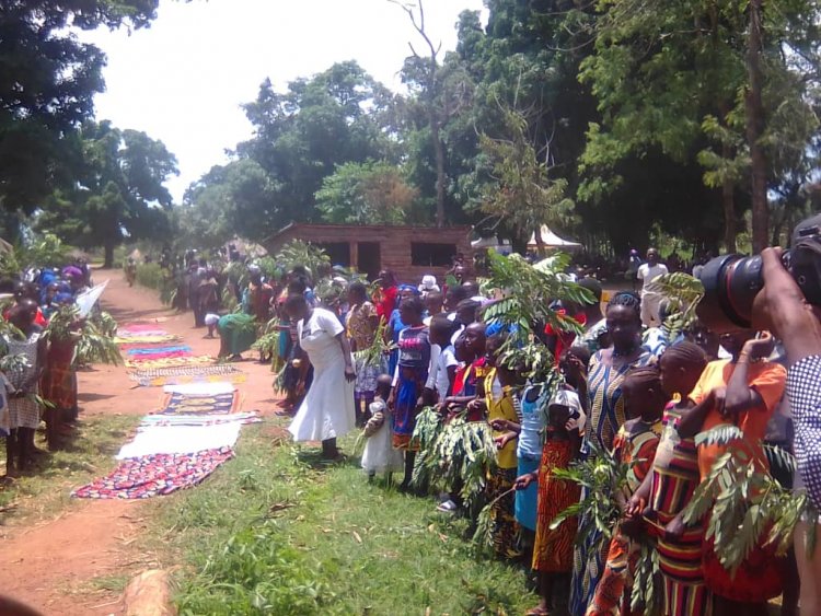 Christians of St. George Bangasu Catholic Parish Celebrates their Patron Saint Day for the First time.