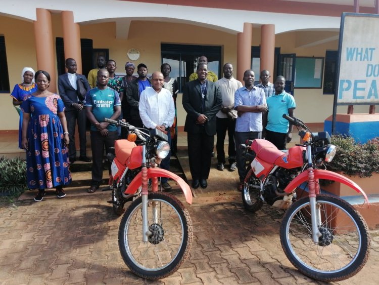 JRS Generosity Empowers Catholic Diocese of Tombura Yambio with Vital Motorcycle Donation