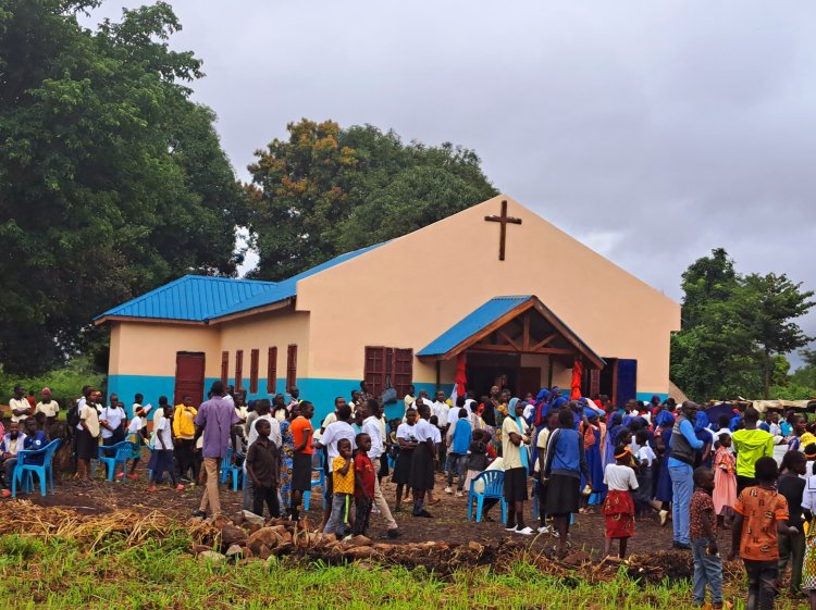 Bandi Community in Maridi County Excited as New Church Building Unveiled