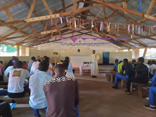 seminarians of St. Joseph minor seminary Maingbangaru