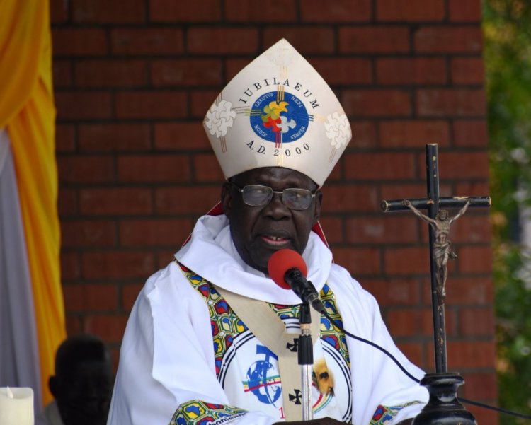 CELEBRATION OF LIFE OF LATE ARCHBISHOP EMERITUS PAOLINO LUKUDU BY CATHOLIC DIOCESE OF TOMBURA YAMBIO