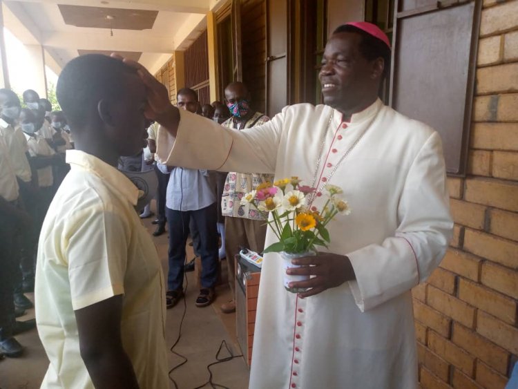 “You represent millions of South Sudanese youth who are not able to access education; utilize this chance properly,” Bishop Hiiboro urges Students of Don Bosco Secondary School