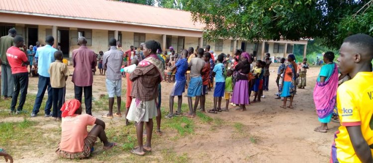 Humanitarian Team from Tombura-Yambio Catholic Diocese Offers aid to IDPs in Tombura and Rii-Yubu Payam