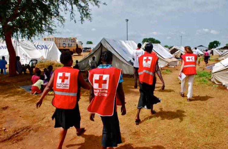 Red Cross distributes nonfood items to Tombura IDPS in Ezo County