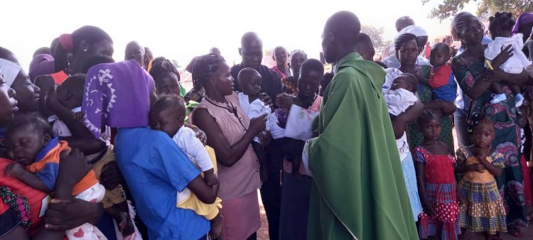 Baptism of 74 children; A sign of Growth in the Church amid Difficult Situations in Western Equatoria