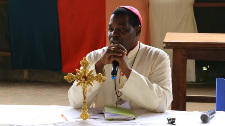The Bishop of Tombura-Yambio Diocese invites Diocesan Curia Staff to organize for the coming of Pope Francis to South Sudan.