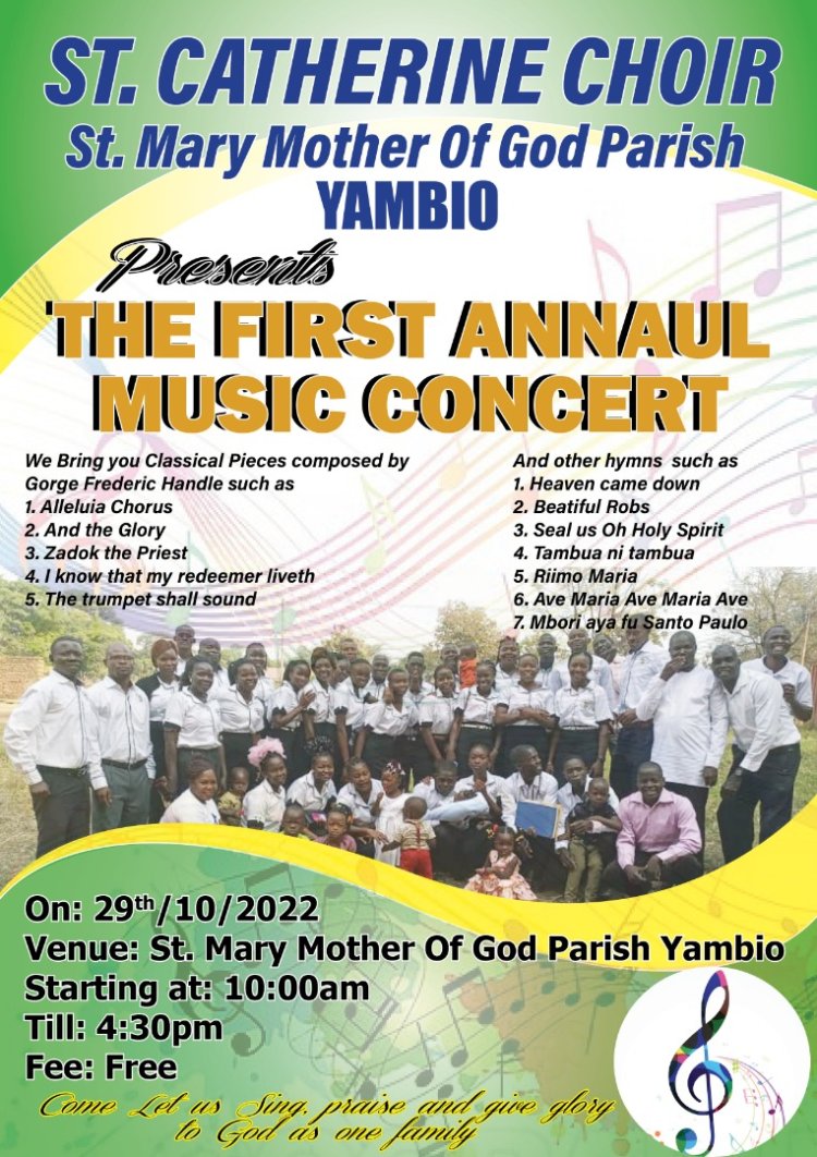 Musical Concert for Sharing the Gospel, Peace Building and Trauma Healing