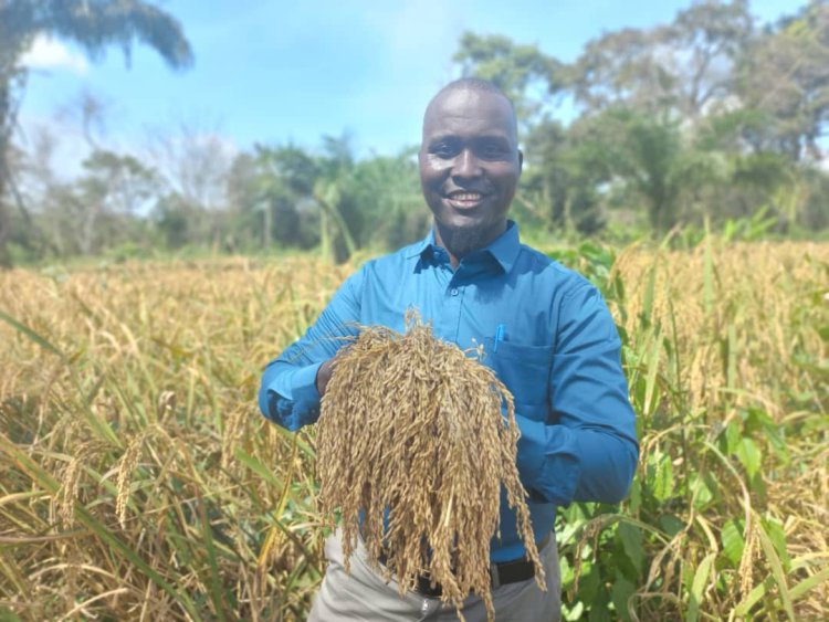 “Farming is the Way, when you have Food at home, you will experience Peace and Joy,” Says Mr. Kirima.