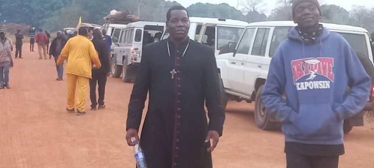 Bishop Eduardo together with Pilgrims from Yambio Arrives in Juba Safely on Wednesday Evening Despite Serious Damages on their Vehicles