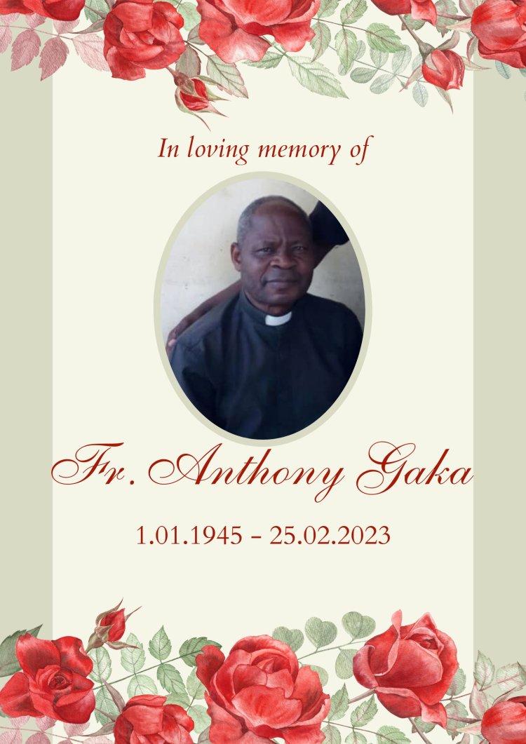Thank you for your Prayers and Support,the Late Fr. Anthony Gaka was Laid Peacefully to Rest in Tombura