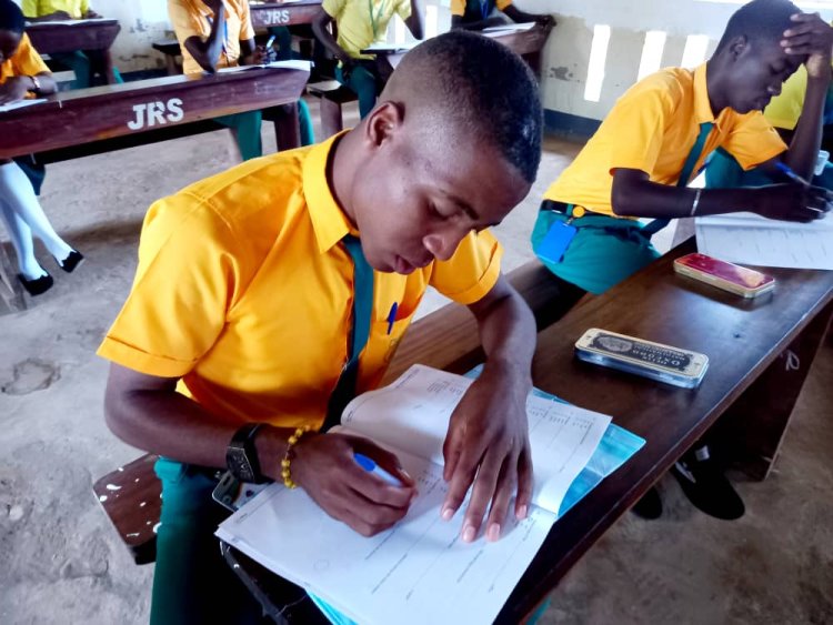161 Candidates at Abangite College of Science and Technology have Joined other Students in Writing the National Examination for 2023