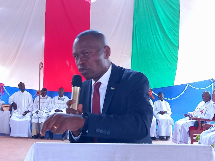 “Stop Instigating Violence and Tribalism”, Hon. Bangasi Joseph Bakosoro to the congregants during Easter in Yambio