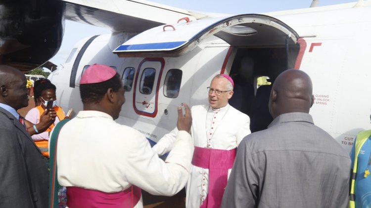Vatican Ambassador to South Sudan and Kenya Arrives in Yambio on a two-day visit
