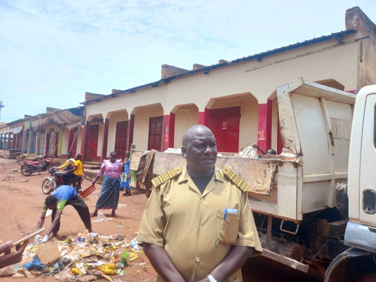 “Keep Yambio Open Market Clean to Prevent Infection”, says the Executive Officer of Yambio Municipality  