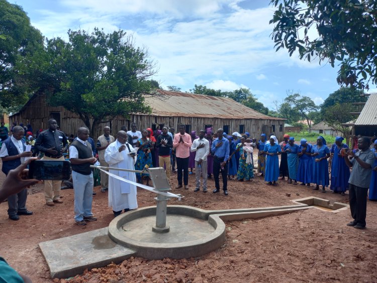 CODEP has Launched the Use of Hand Dug Well at St. Jude Catholic Chapel Under St. Augustine Catholic Parish in Yambio-WES  BY Joseph Ernesto