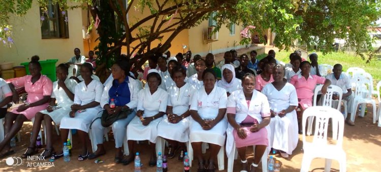 "Nursing and midwifery is a vocation’’ says Mrs. Nora Yepea the chairperson of Western Equatoria State Nurses and midwives Association