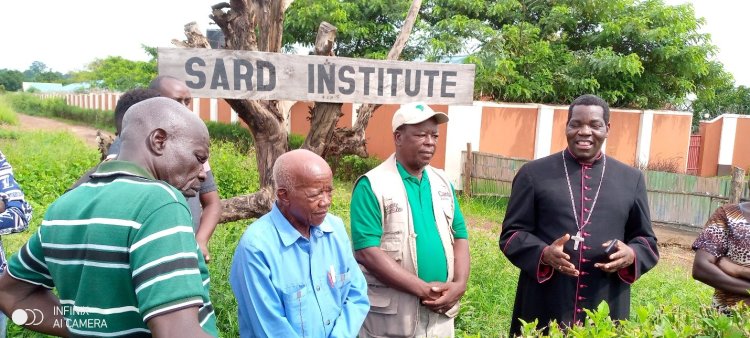 State Minister for Agriculture and CDTY Bishop Inspects SARD Institute in Support of Changing Social and Economic Condition of Society Through Agriculture