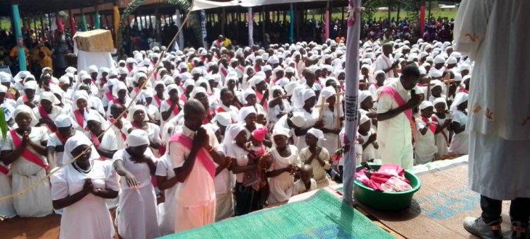 Bishop Eduardo's Delegates Lead the Transformative Celebration of Christ the King in Tombura