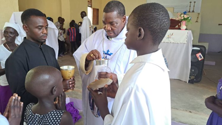 Bishop Hiiboro's Pastoral Triumph: Confirming 577 Children and Embracing Spiritual Growth in Tambura Yambio Diocese