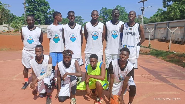Western Equatoria State Basketball Association All Stars Promote Unity in Friendly Match Against UNMISS All Stars