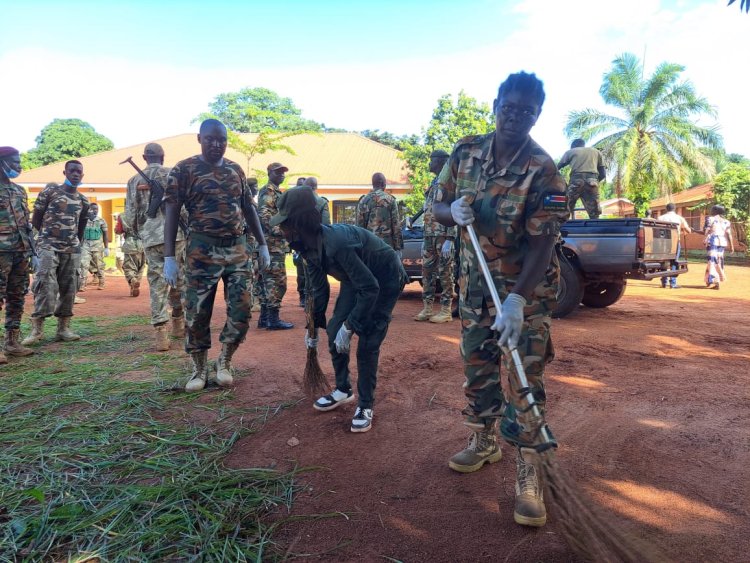 Yambio Celebrates 13th Independence Day with SSPDF-Led Cleanup and Call for Peace