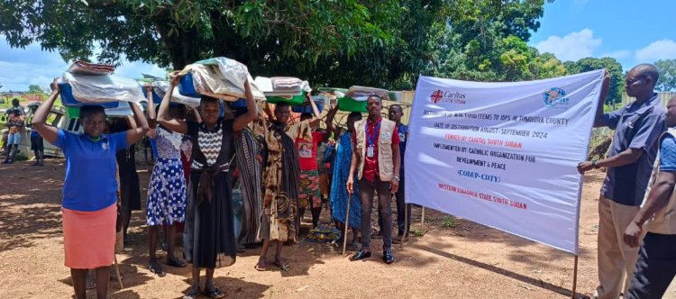 Excitement Surges as IDPs Receive Humanitarian Aid in Tombura County