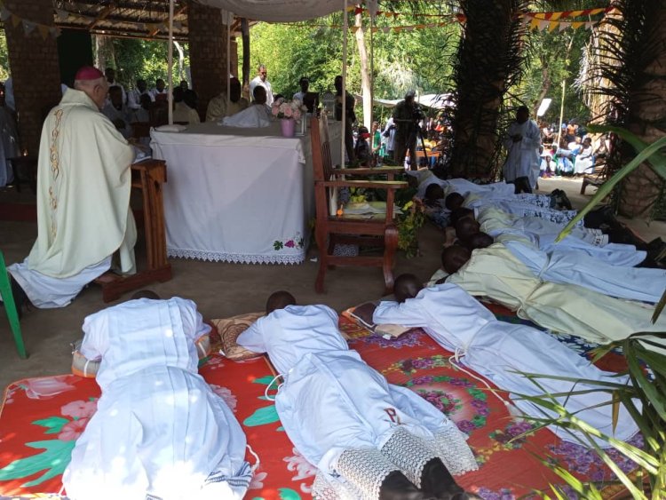 Catholic Diocese of Tombura Yambio Ordains Seven Priests and Six Deacons amidst Centennial Celebration       